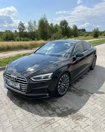Audi A5 cena 129000 przebieg: 198000, rok produkcji 2017 z Radom małe 277